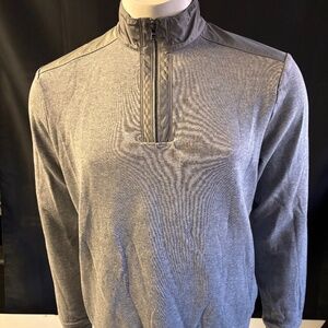 Mens Large Hugo Boss quarter zip sweater